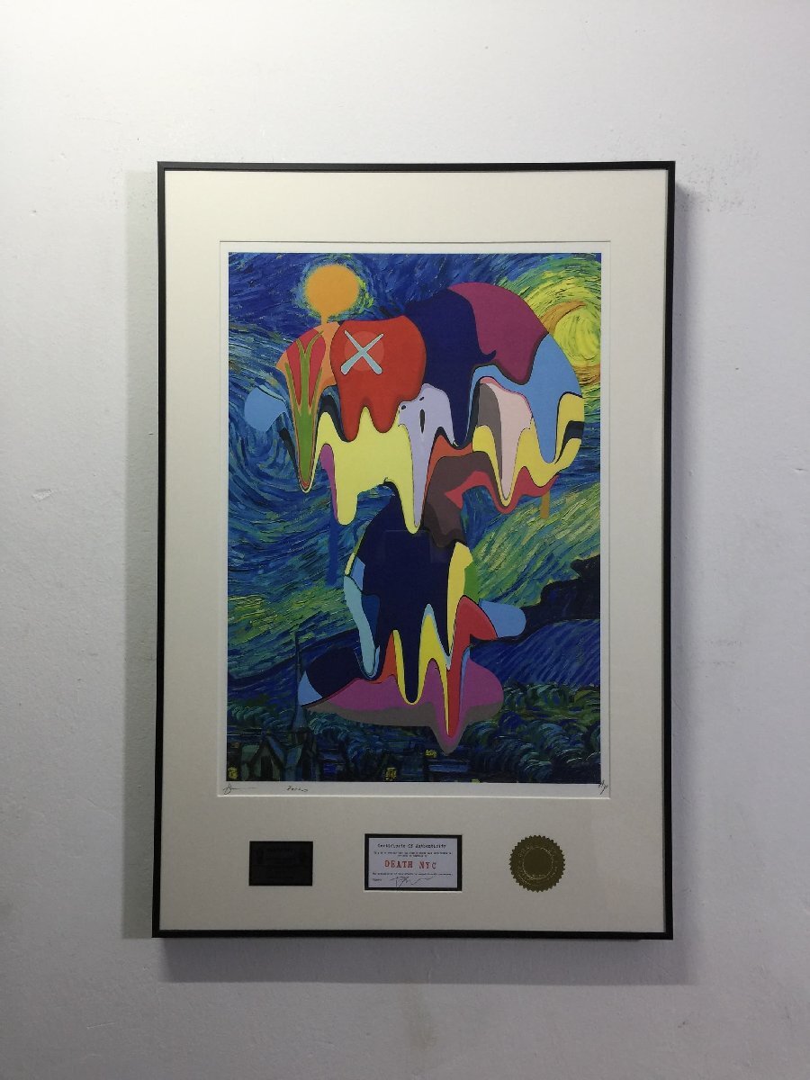Death NYC ピカチュウ ゴッホ アートポスター ポップアート 現代アート Death NYC ピカチュウ ゴッホ アートポスター ポップアート 現代