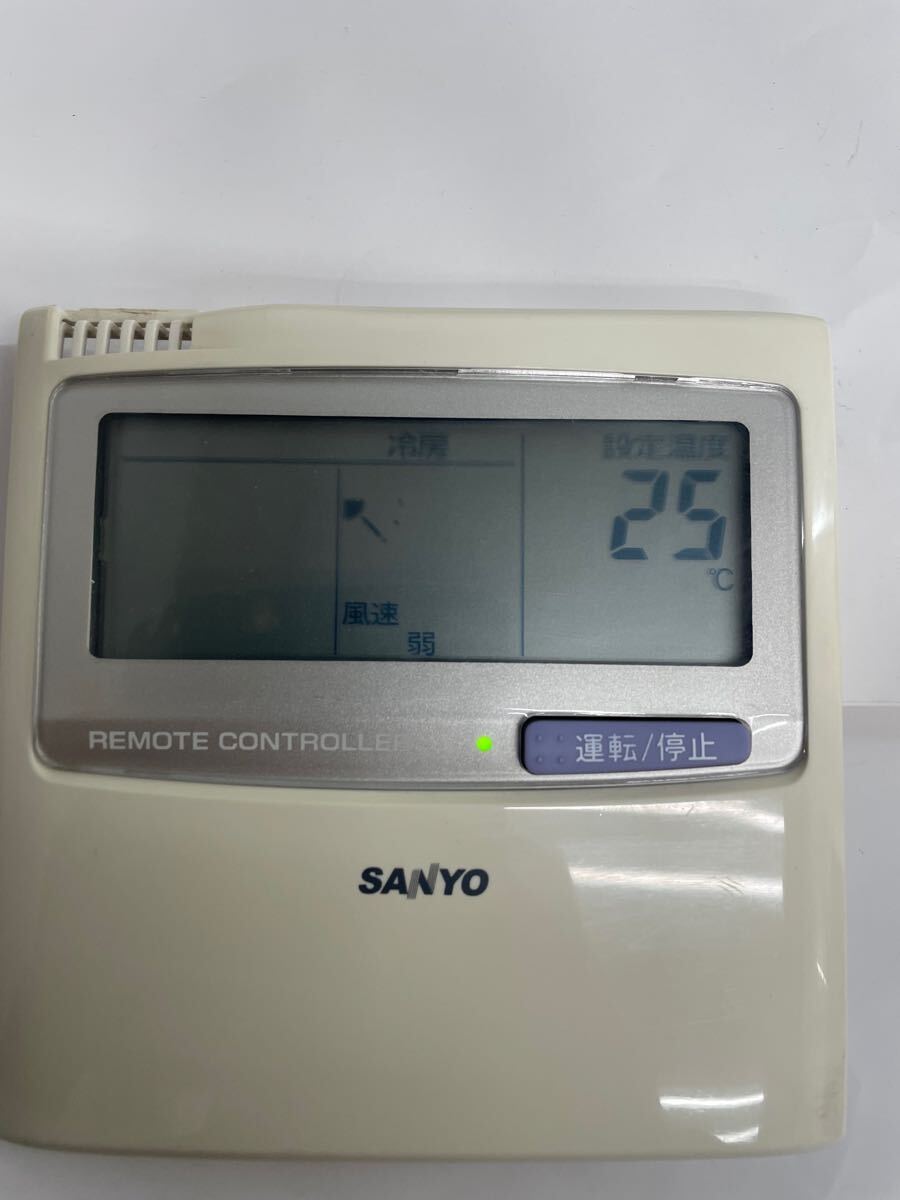 SANYO RCS-SH71S エアコン用リモコン 4個（SANYO - 分解洗浄済み