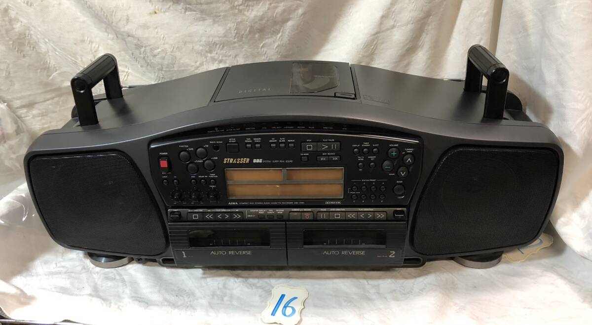 美品！SANYO サンヨー MR-X20 ラジカセ AM FM カセットデッキ 美品！SANYO サンヨー MR-X20 ラジカセ AM FM カセットデッキ