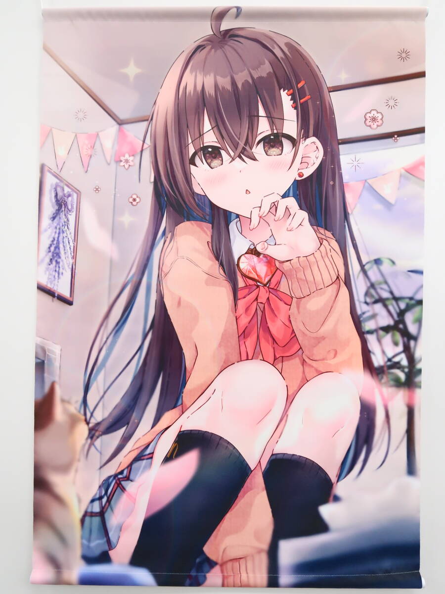 コミケ C105 大陸間弾道少女 大神ミオ ミオサマー等身大タペストリー 泉彩 コミケ C105 大陸間弾道少女 大神ミオ ミオサマー等身大