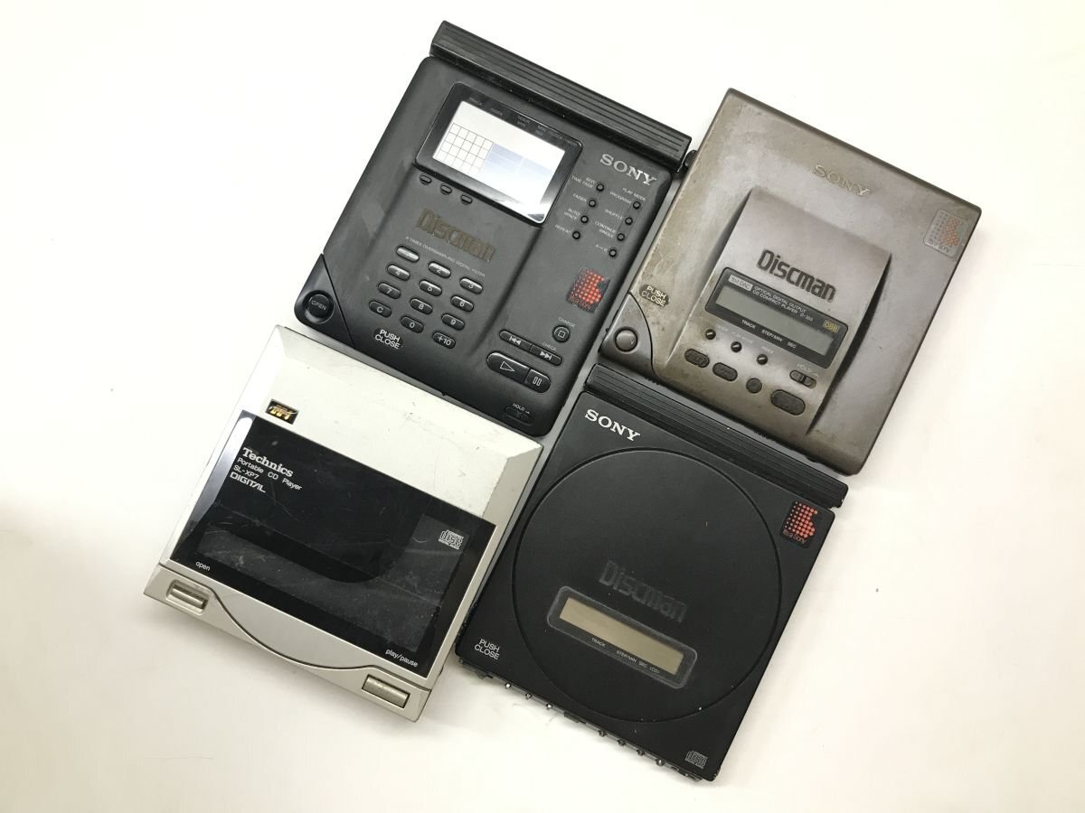 SONYディスクマンD-Z555ポータブルCDプレイヤー難あり