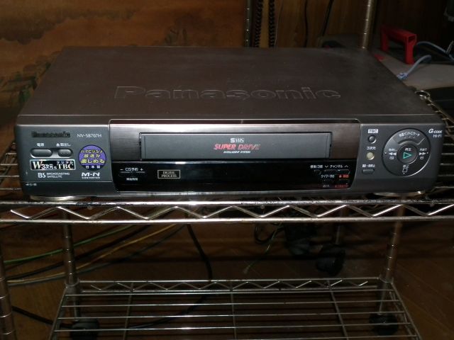 パナソニック PANASONIC AG-7650 S-VHSビデオレコーダー