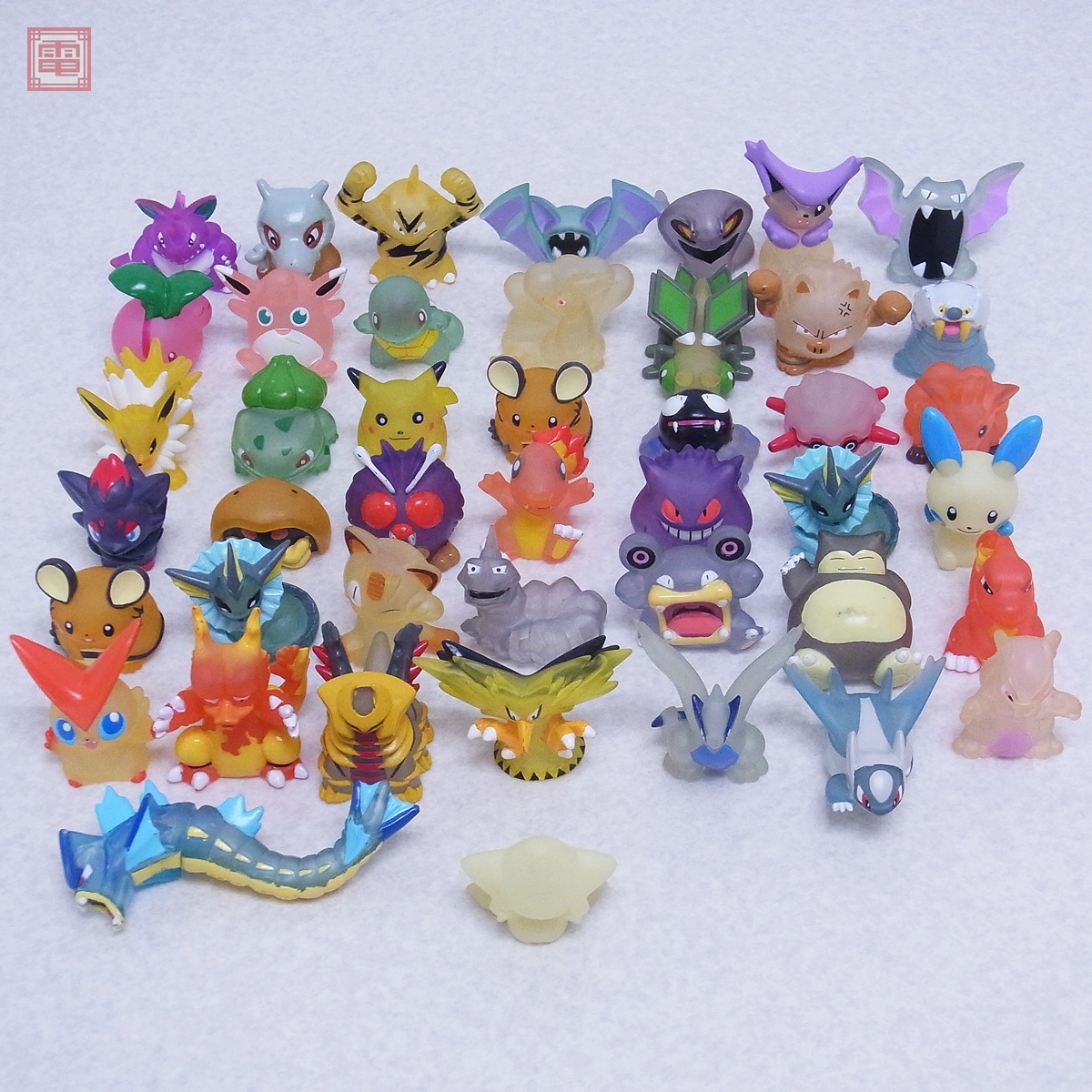 傷や汚れあり】ポケモンキッズ クリアカラー+蓄光版 ジラーチ まとめて