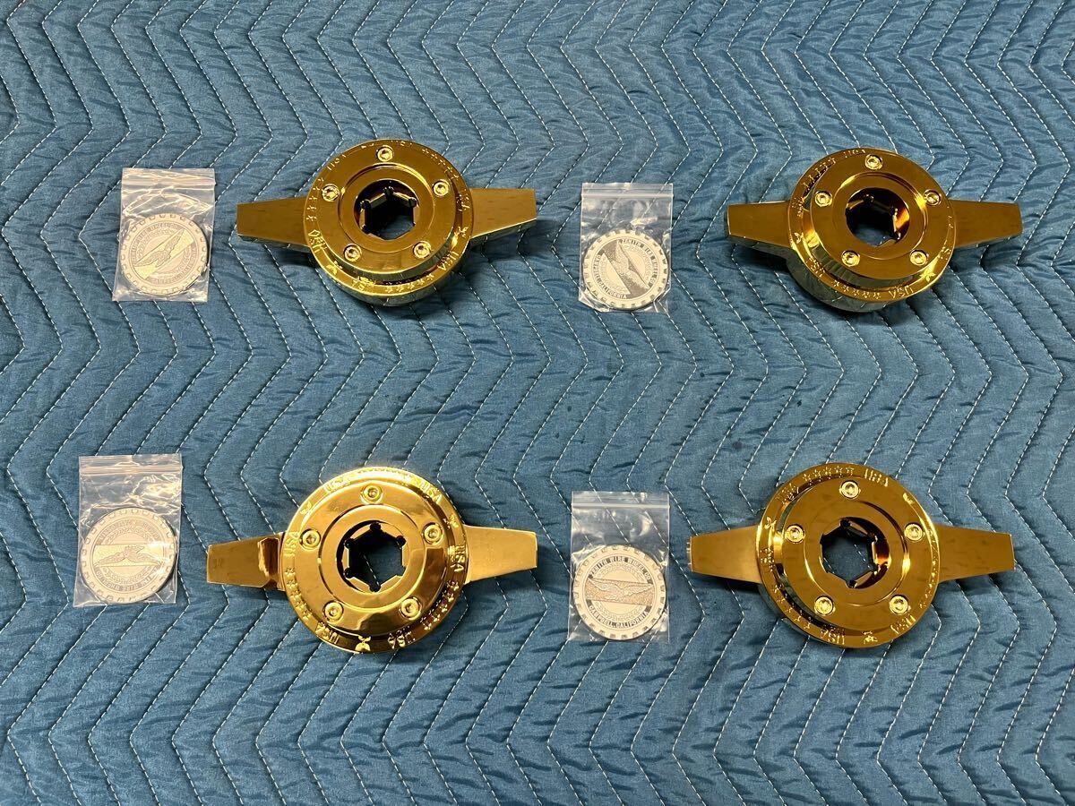 ☆送料一律370円 リンカーン メタルチップ 4枚SET ワイヤーホイール 