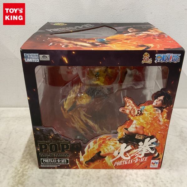 【輸送箱未開封】P.O.P maximum エース 輸送箱未開封】POPワンピース ポートガス・D・エース 10th 限定