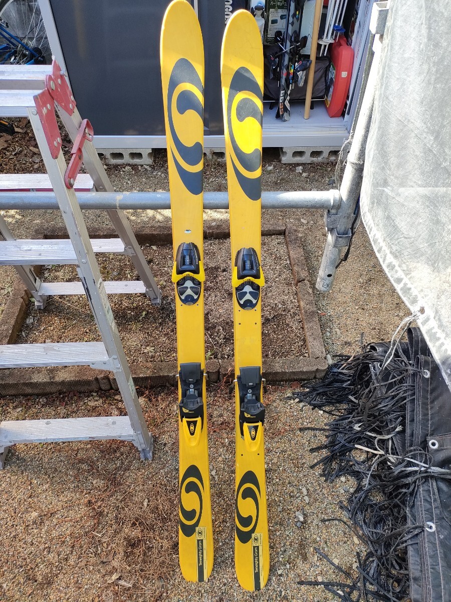 スキー板 スキーブーツ サロモン 160cm板 26.0-26.5cmブーツ