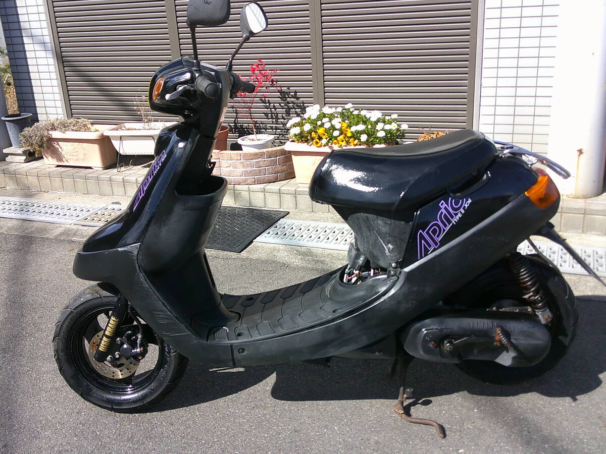 JOGアプリオ 鍵あり、書類付き 部品取り車 エンジン不動 （SA11J 