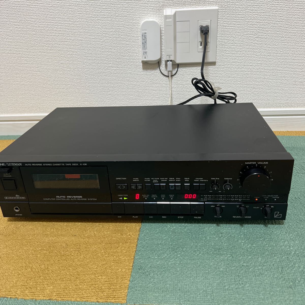 ALPINE / LUXMAN K-106 カセットデッキ