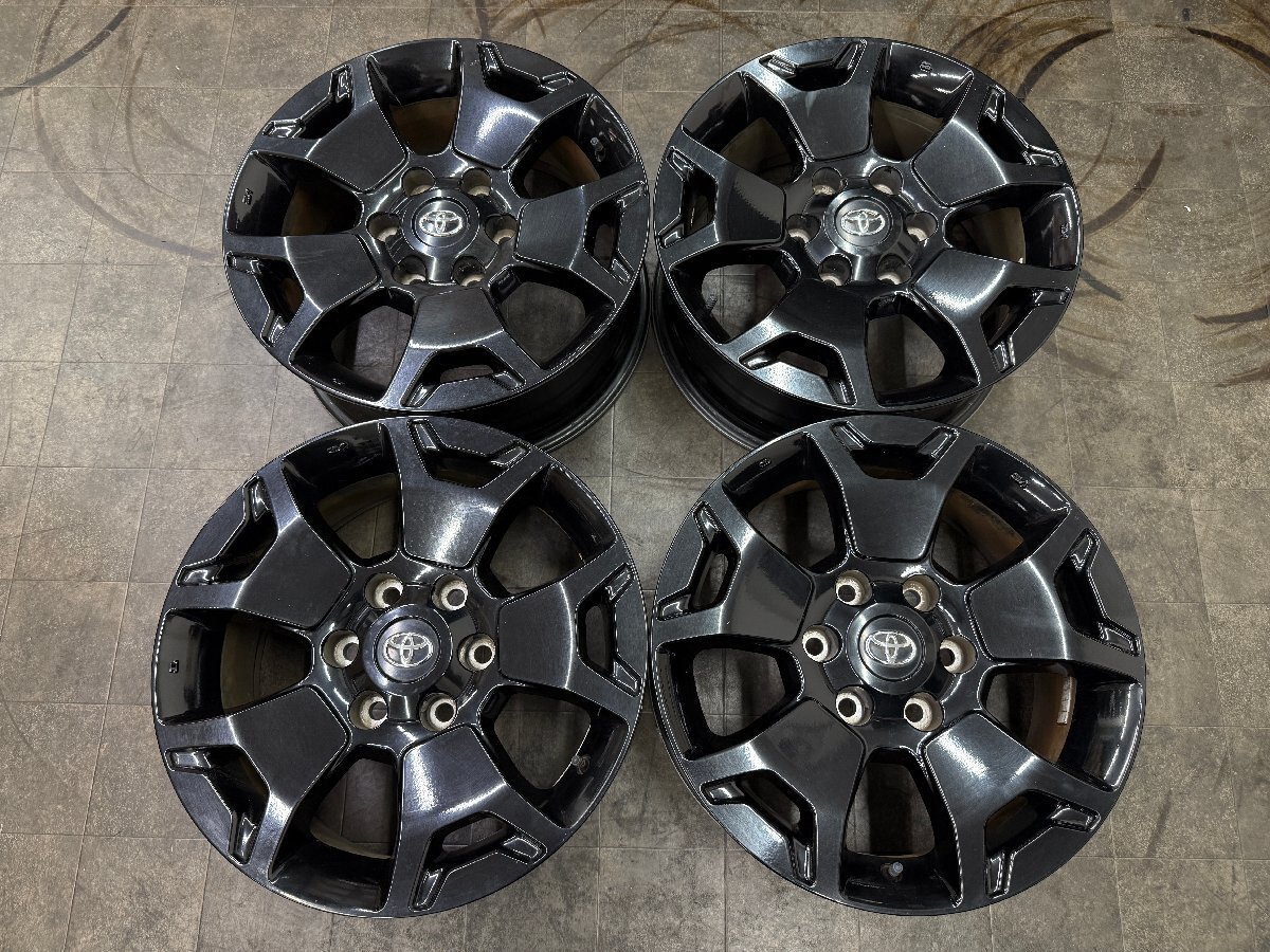 トヨタ 215系ハイラックスサーフ 純正ホイール 17インチ 4本 7.5