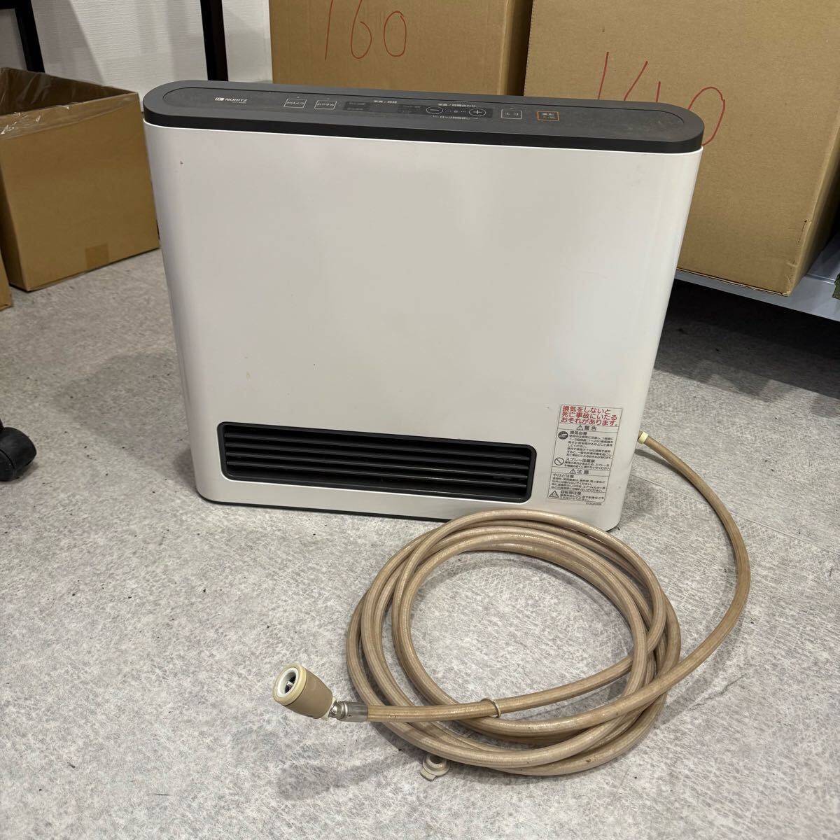ノーリツ 都市ガス ガスファンヒーター GFH-4002S-W5 13年製