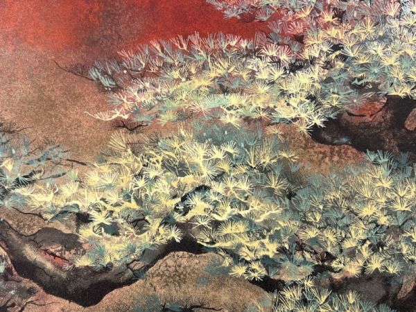 西野陽一　日本画　メヌエット　金魚　大作 西野陽一 日本画 メヌエット 金魚 大作 - メルカリ