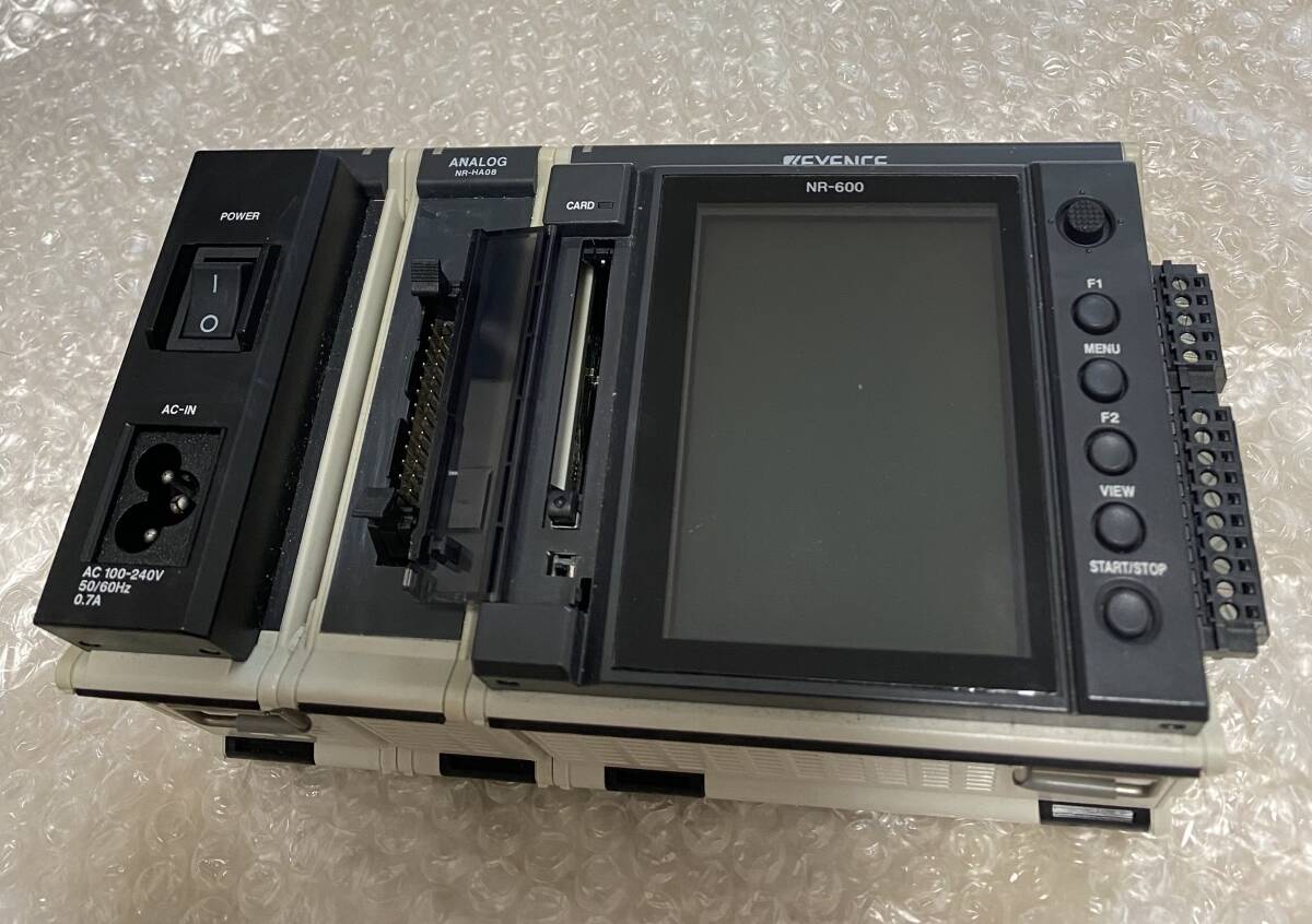 中古》KEYENCE キーエンス NR-600 NR-U60 NR-TH08 NR-HA08