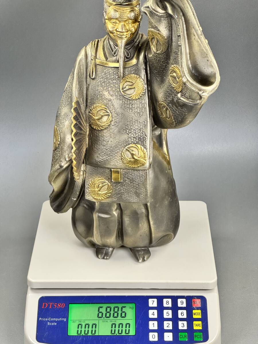 即決・骨董市で購入（レトロなサイン有り・ブロンズ裸婦座像）貴重