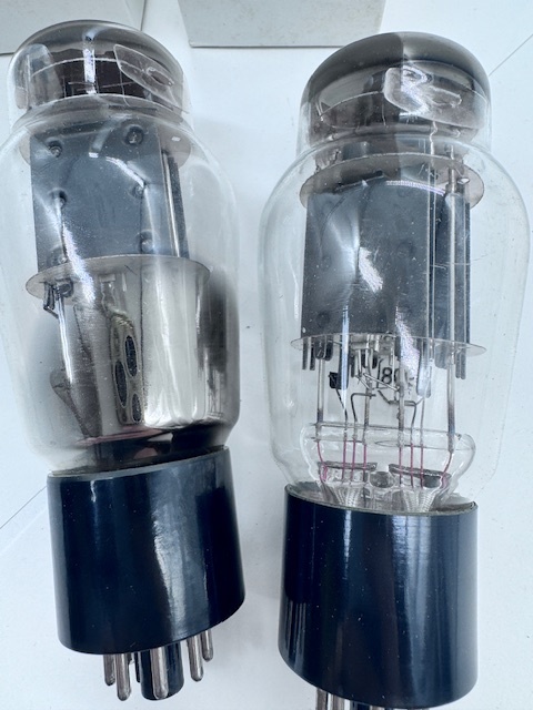真空管 5998 TUNGSOL 2本 WE421同等 新品】JAN-5998 (WE421A互換) TUNG-SOL双三極菅 未使用元箱入り2