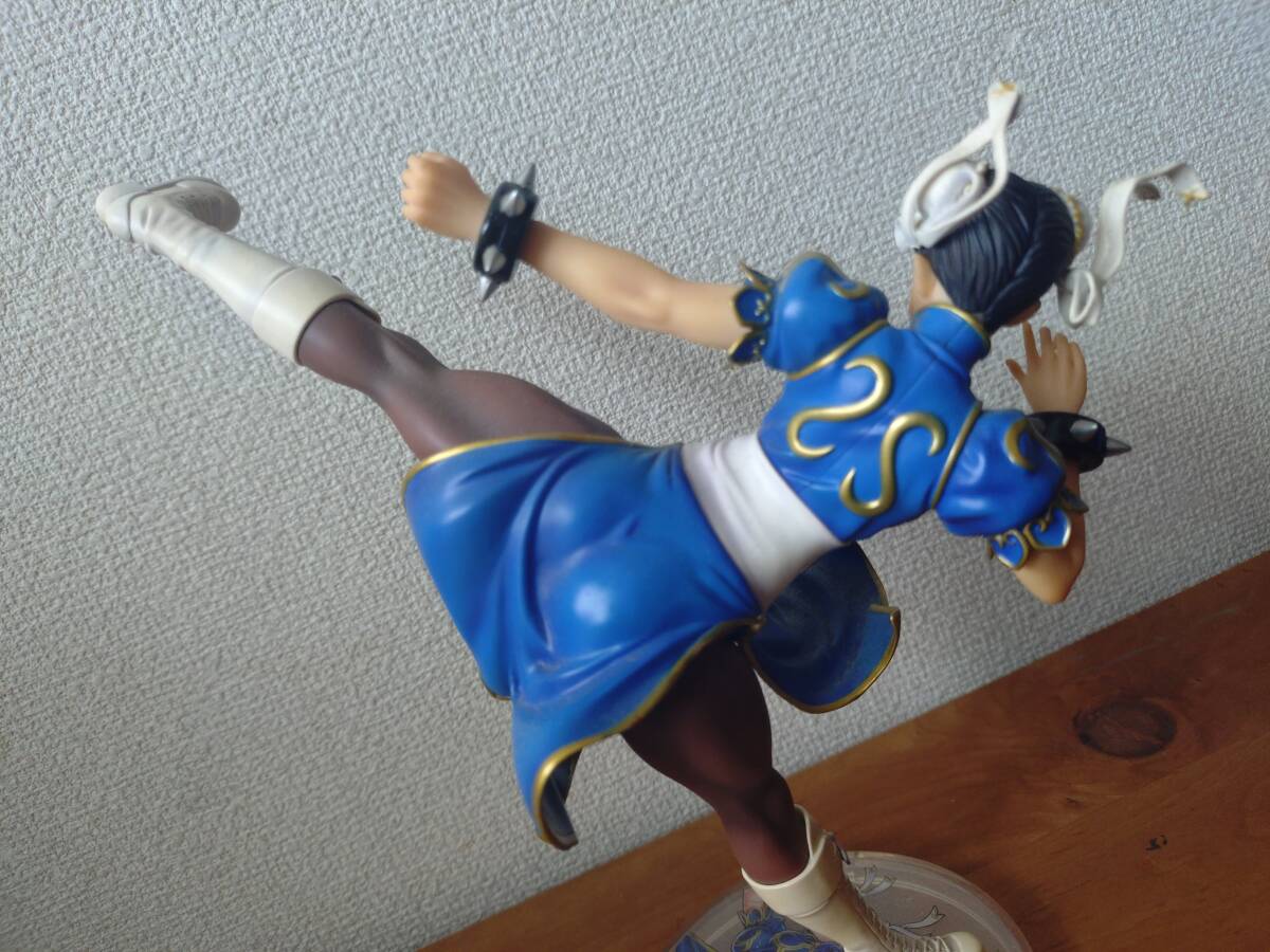 二次元 リペイント 春麗 チュンリー 顔の描き直し 頭髪ピアス追加 完成