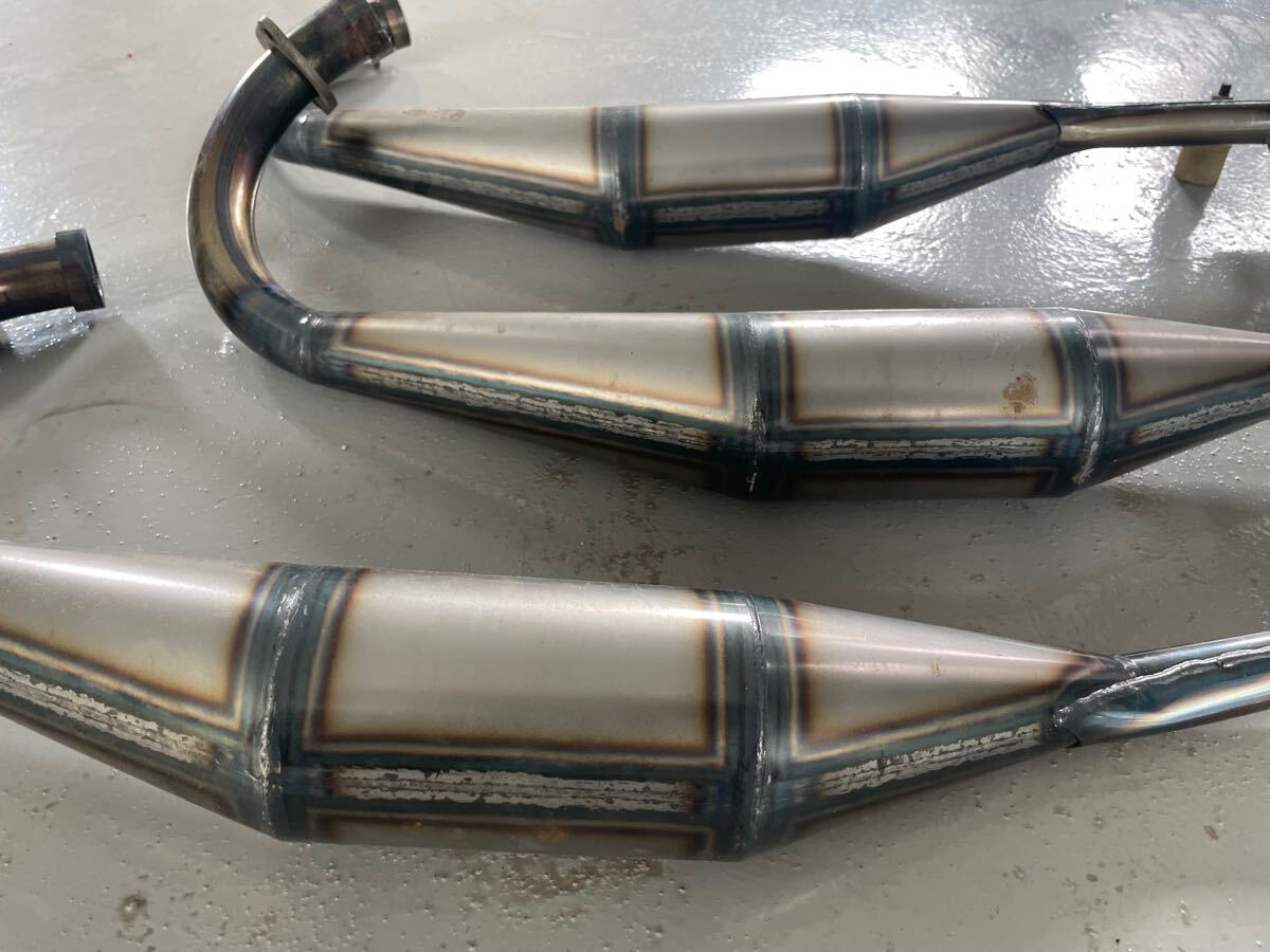 新品】GT380☆サンパチ☆城北ムラカミ角管☆集合チャンバー