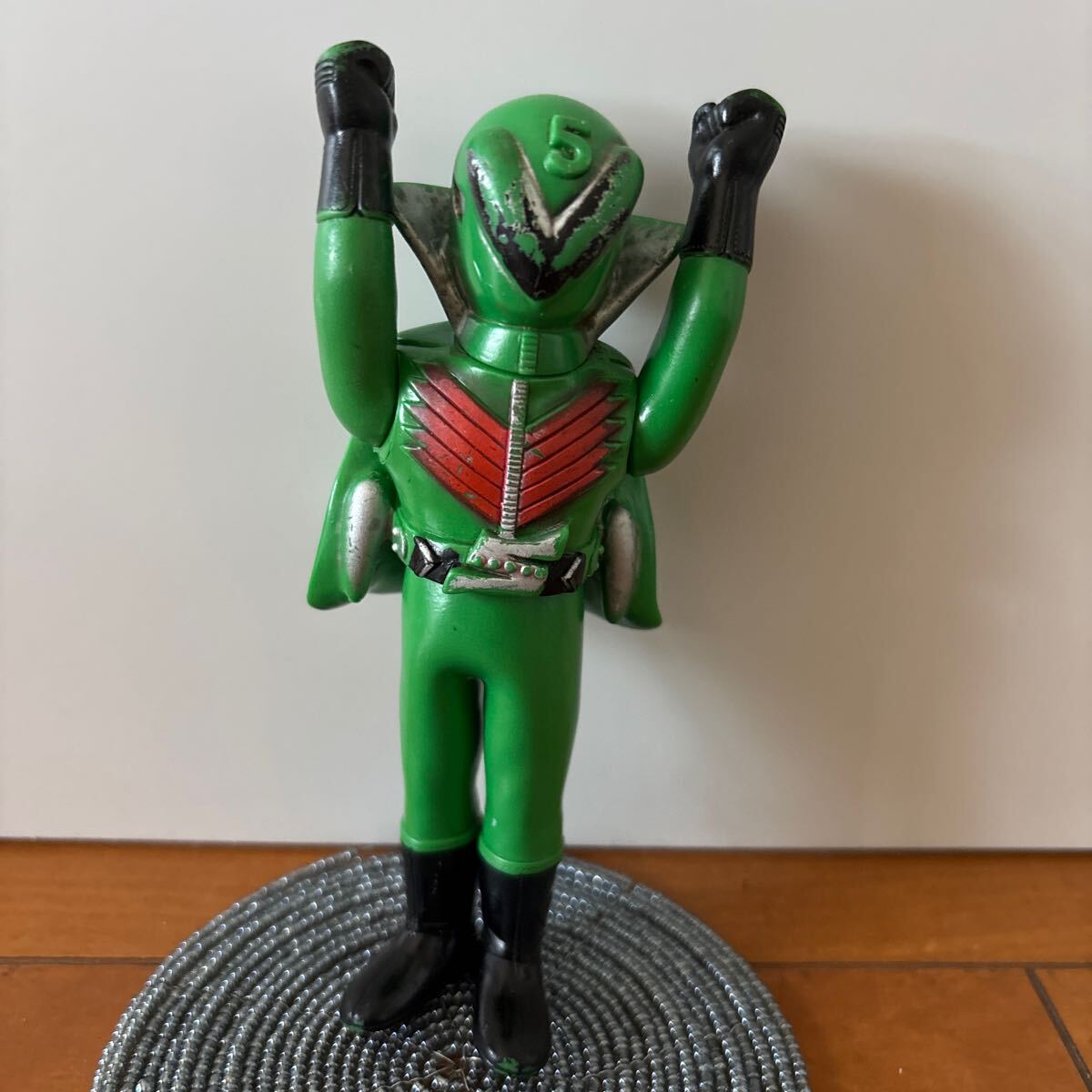 ☆当時物☆ゴレンジャー5体ソフビ・ポピー製・昭和50年代