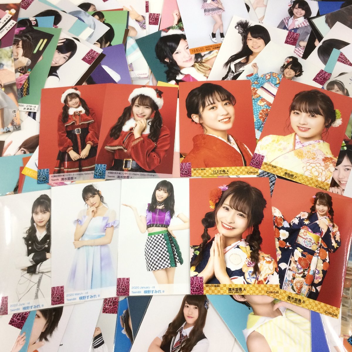NMB48 生写真 梅山恋和 堀ノ内百香 BOMB 2020年3月号 応募者全員