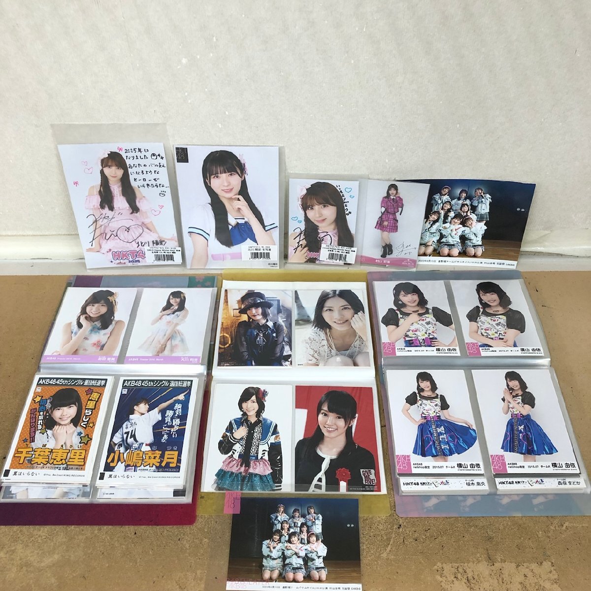 新品】☆AKB48☆HKT48☆松岡菜摘☆L版写真20枚☆水着ect①の落札