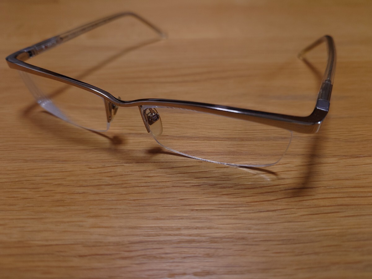 STARCK EYES/スタルクアイズ /PL0801（SH0801）/シャイニーガンメタル×ブラック/レンズ度無し/美品/GACKTさん愛用同モデル/海外購入品 アランミクリ スタルクアイズ PL0801 0009 STARCK EYES スタルクアイズ