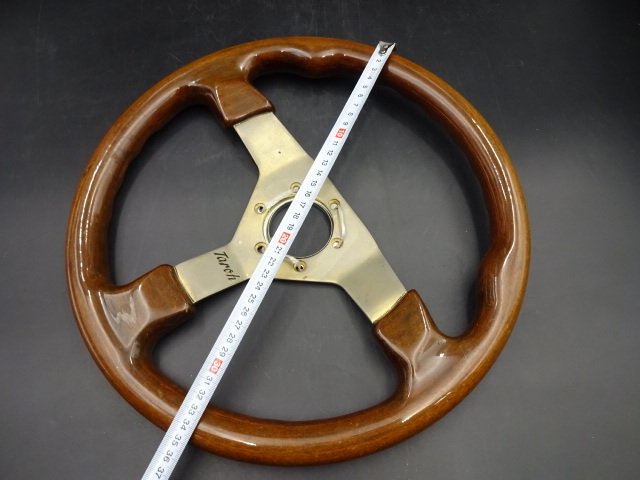 1円～】DAIWA/ダイワ 137239 旧車 ウッド ステアリング ハンドル