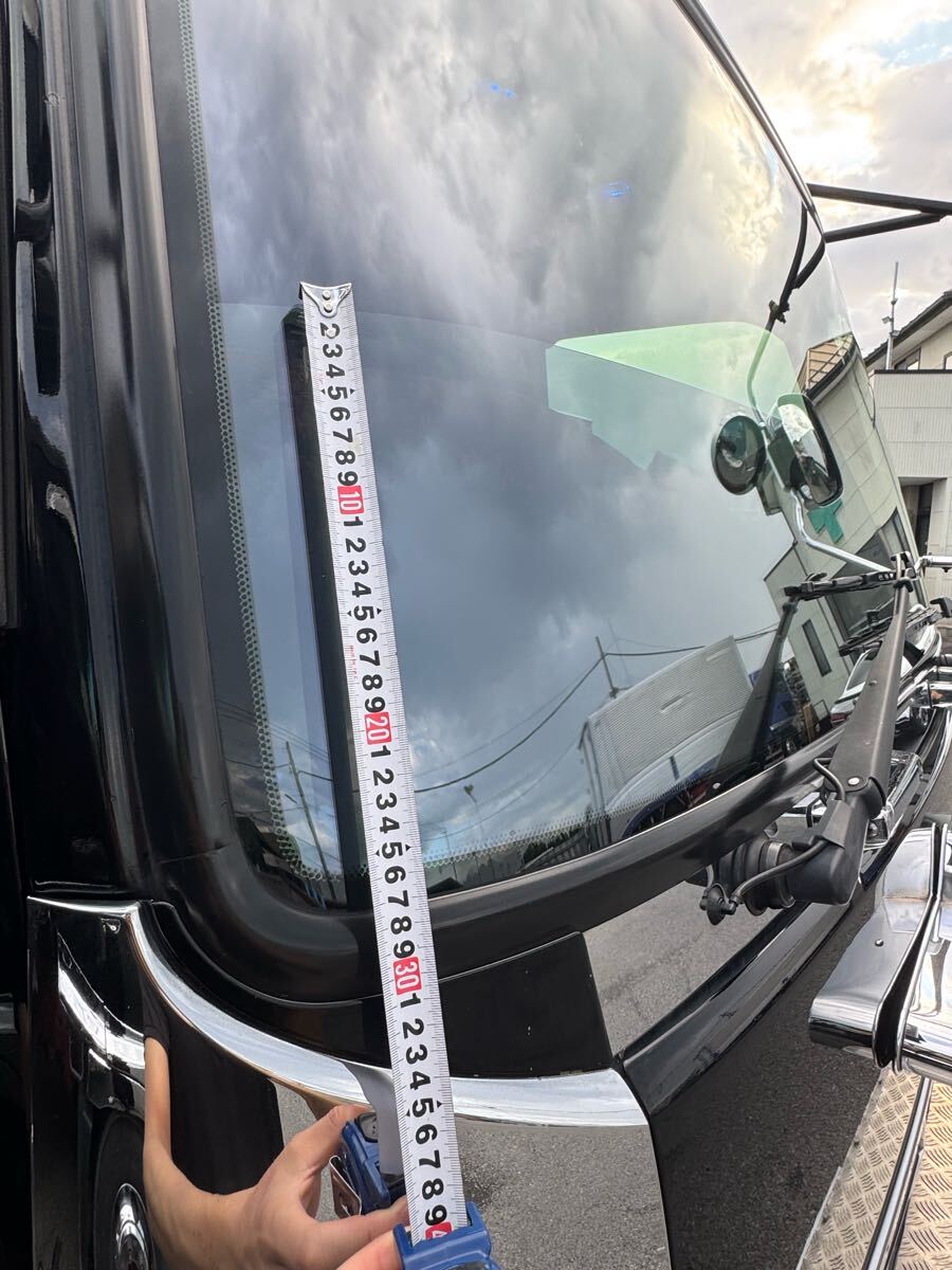 フロントスクリーン UD 高さ40㎝ グレースモーク 日産 クオン クオン