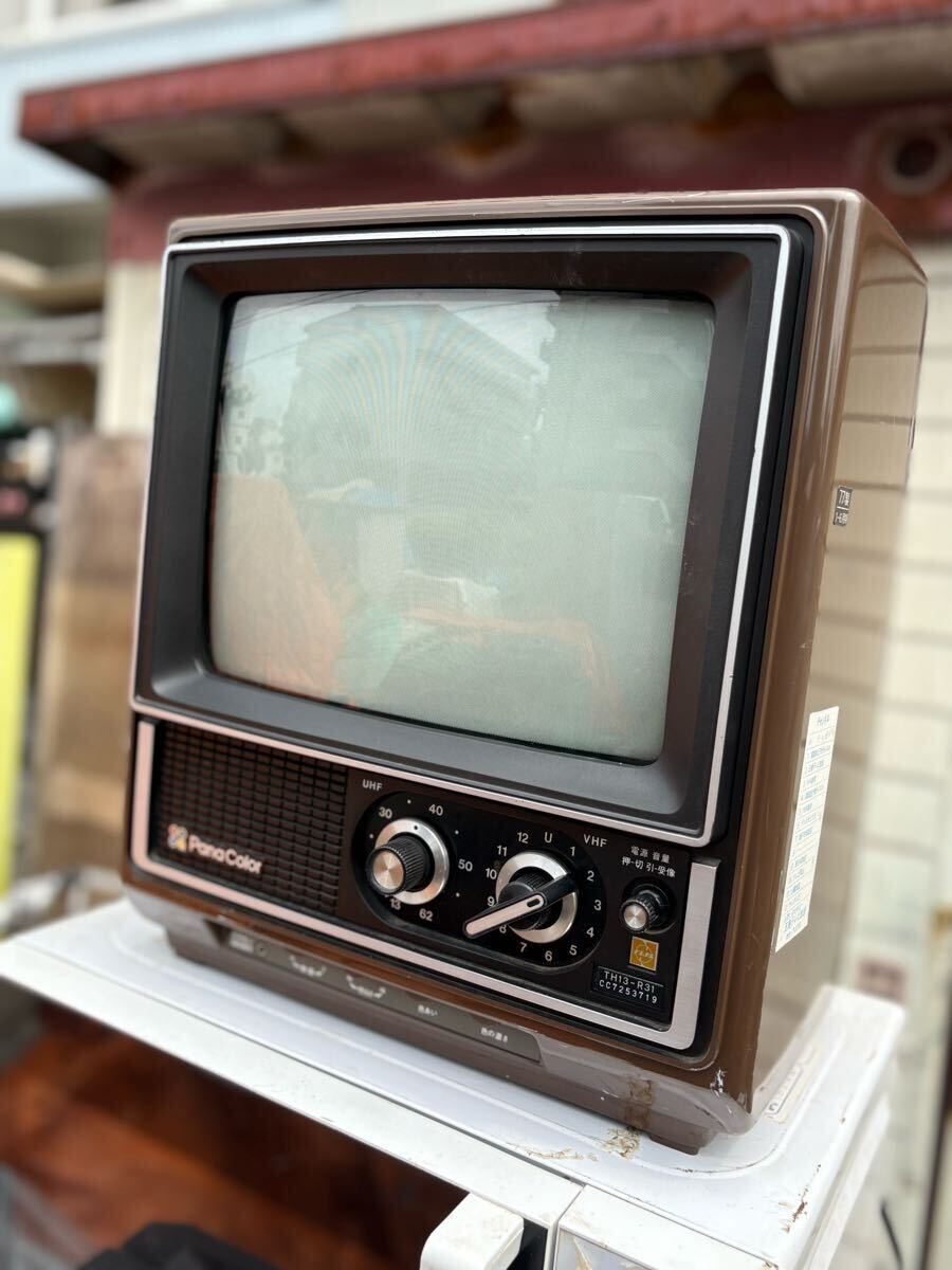 ナショナル ブラウン管テレビ TH-14G1 RGB ディスプレイ 松下