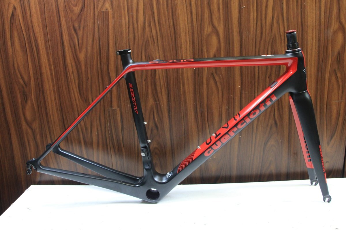 ☆走行距離270km グエルチョッティ レンベック Lサイズ シクロクロス 2017 ホイール無し ☆トップチューブ545mm グエルチョッティ LEMBEEK イタリア王者を支える質実剛健な