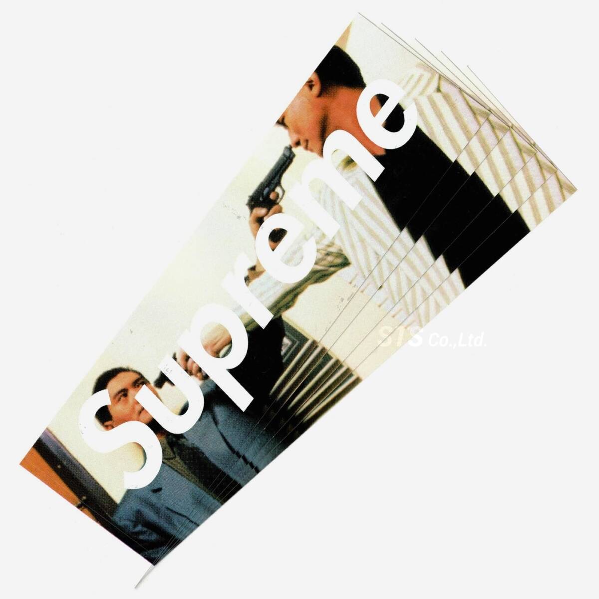 新品】Supreme Damien Hirst Box Logo Sticker 3枚セット