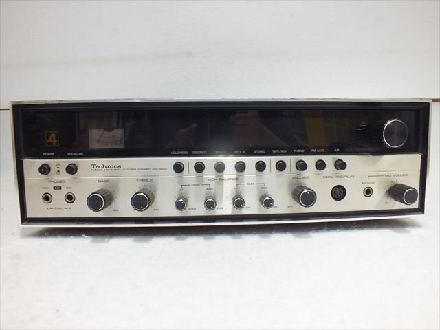 希少！動作確認済　　Technics レシーバ－オーディオアンプ　SS-7400 希少！動作確認済 Technics レシーバ－オーディオアンプ SS-7400