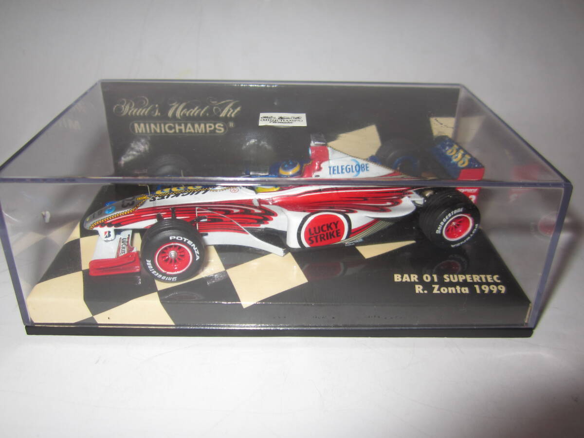 LUCKY STRIKEカスタム！PMA ミニチャンプス 1/43 BARホンダ 007 日本GP
