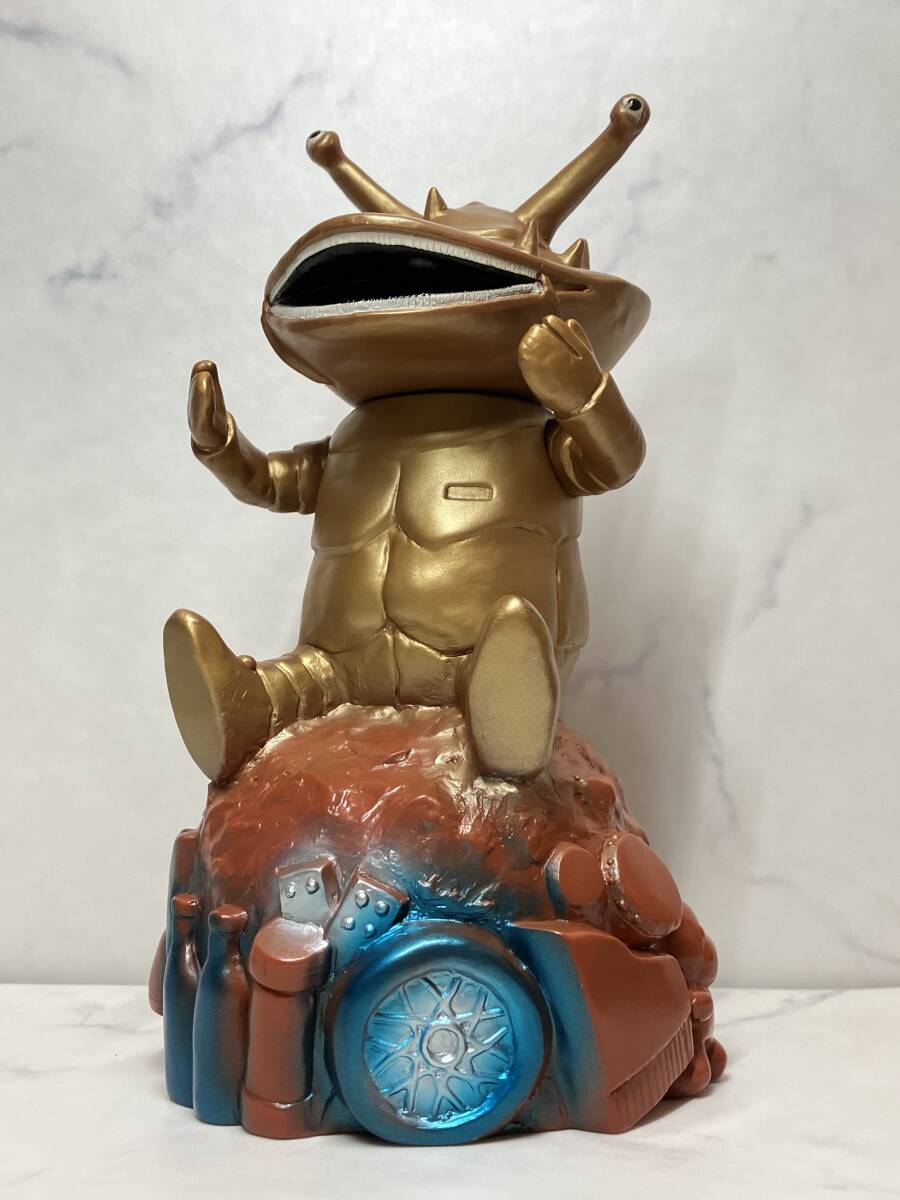 カネゴン 開田裕司イラスト版 ソフビ貯金箱 特注品 マーミット(ソフビ