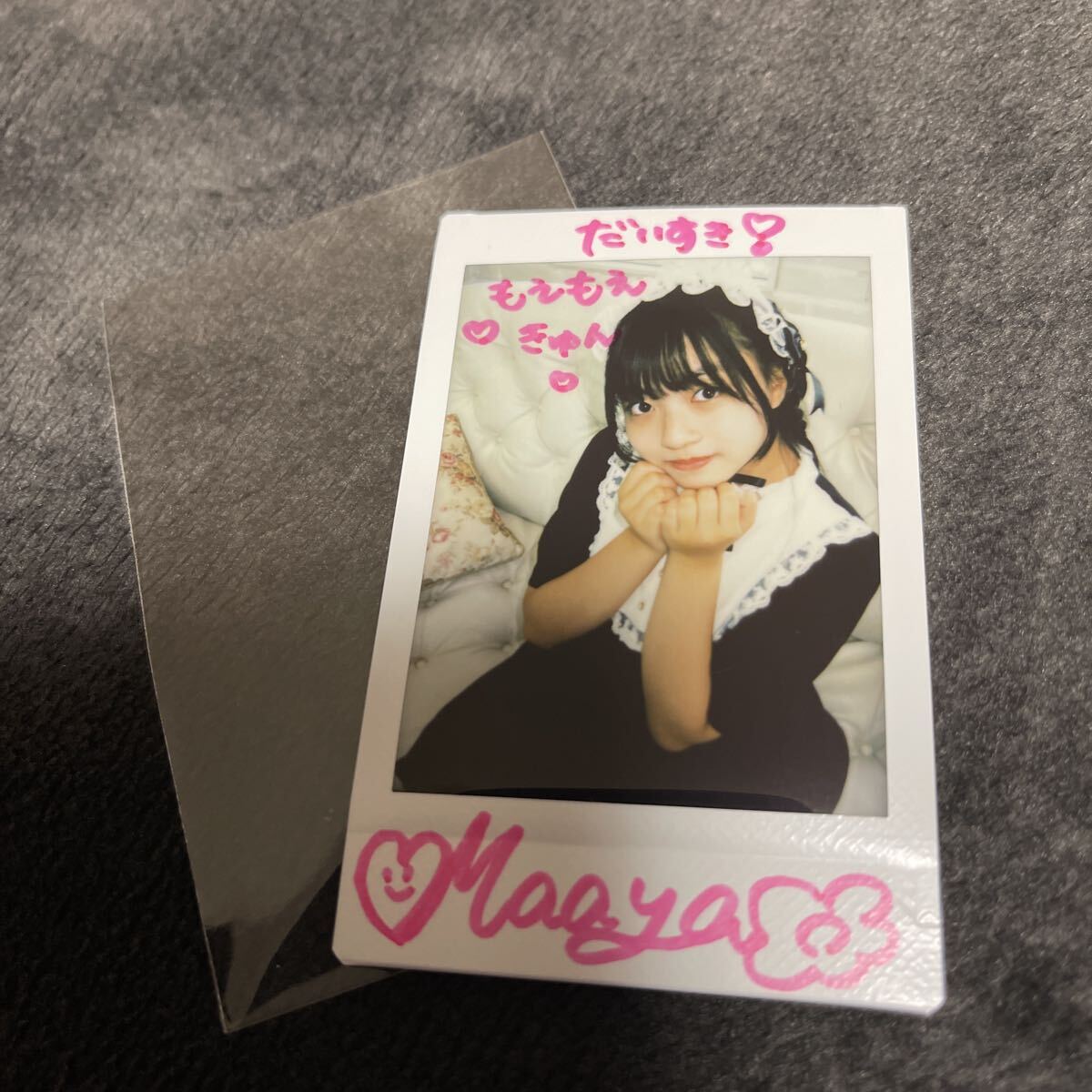 佐々木萌香 もえもえエアライン】直筆サイン入り現場チェキ4