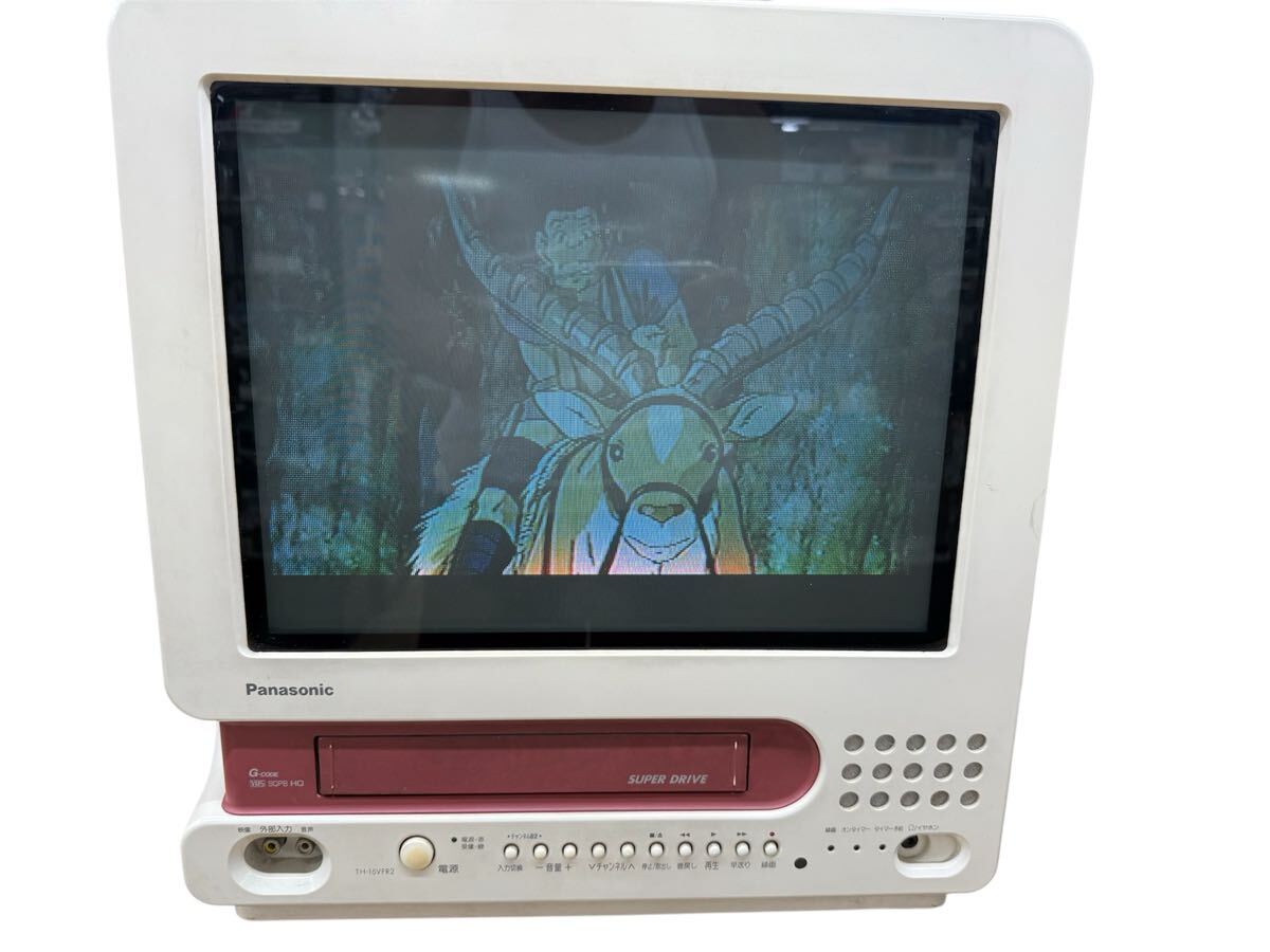 SHARP 15インチブラウン管テレビデオ VT-15FN1-S 通電確認のみ SHARP