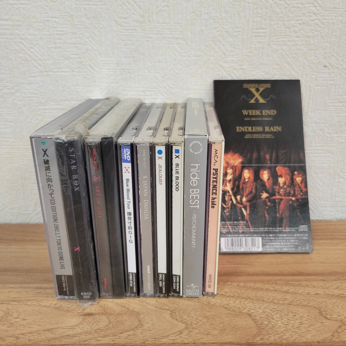【やや傷や汚れあり】X エックス CD エックスジャパン hide ベスト DVD 爆発寸前GIG ブルーブラッド スターボックス ...
