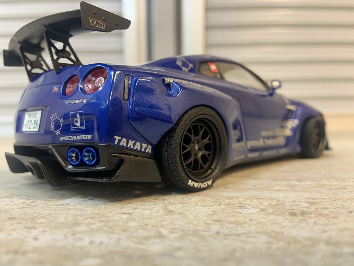 ☆トヨタ86 ロケットバニー アオシマ 1/24 完成品の落札情報詳細