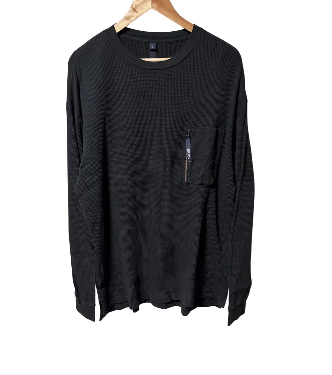 新品】木村拓哉私物着 M＆M waffle long sleeve t shirt white XL