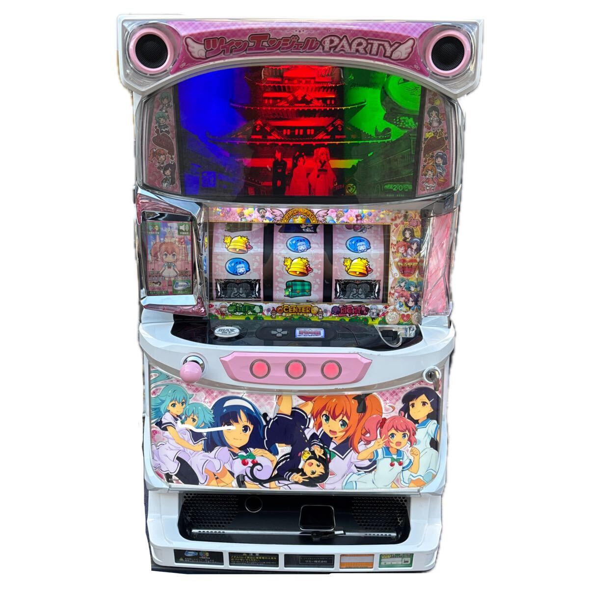 yas 実機 サミー S パチスロ甲鉄城のカバネリ ZR 全員集合パネル