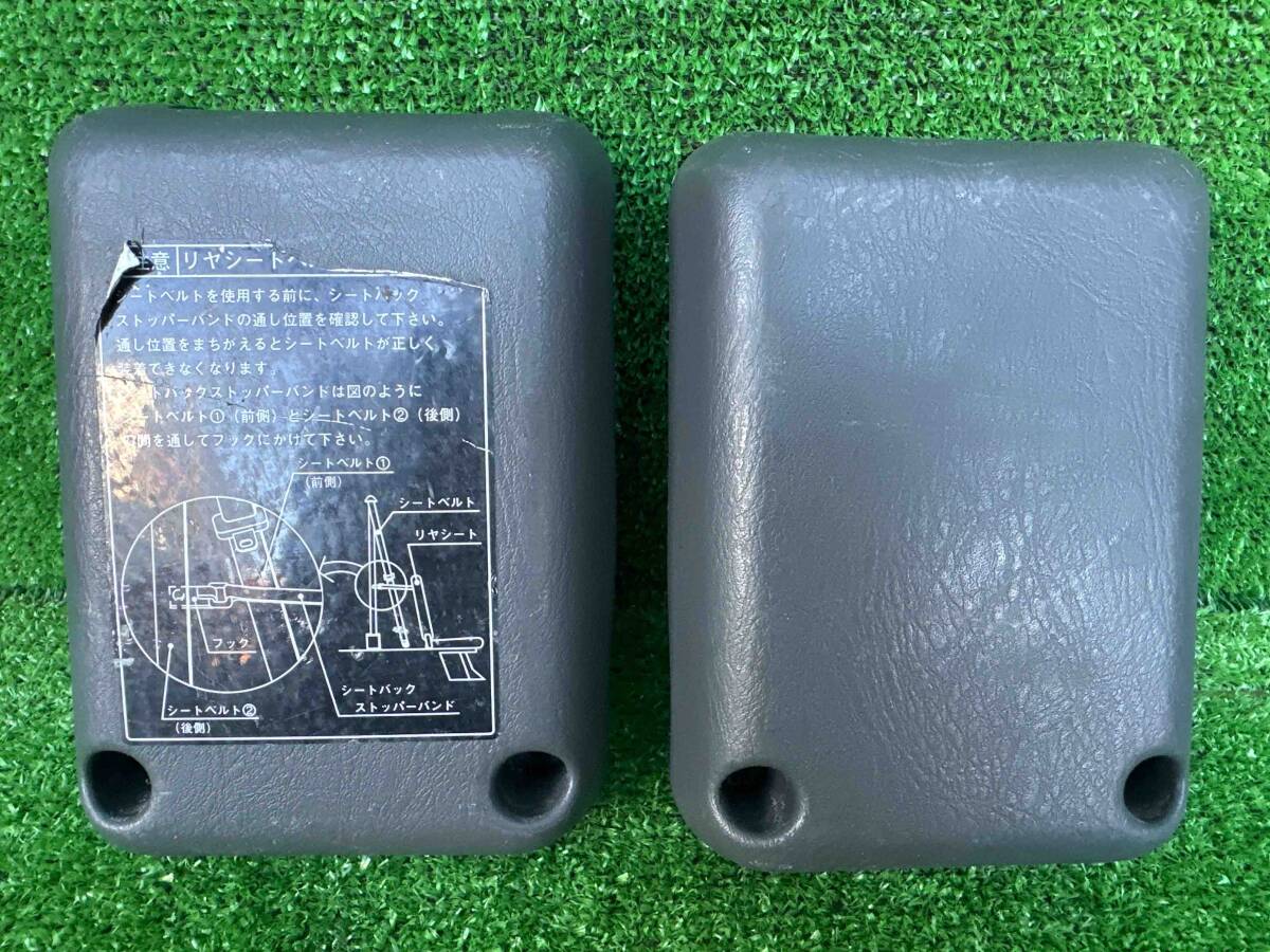 中古】H23年 S331V ハイゼットカーゴ クルーズ リアシートベルト 左右