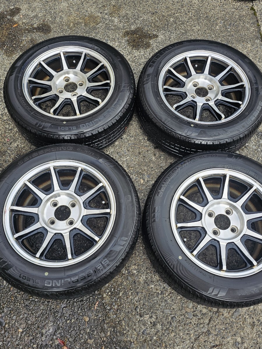 エンケイ ビッグエンドバレル 15インチ 7j +25 8j +25 2本ずつ