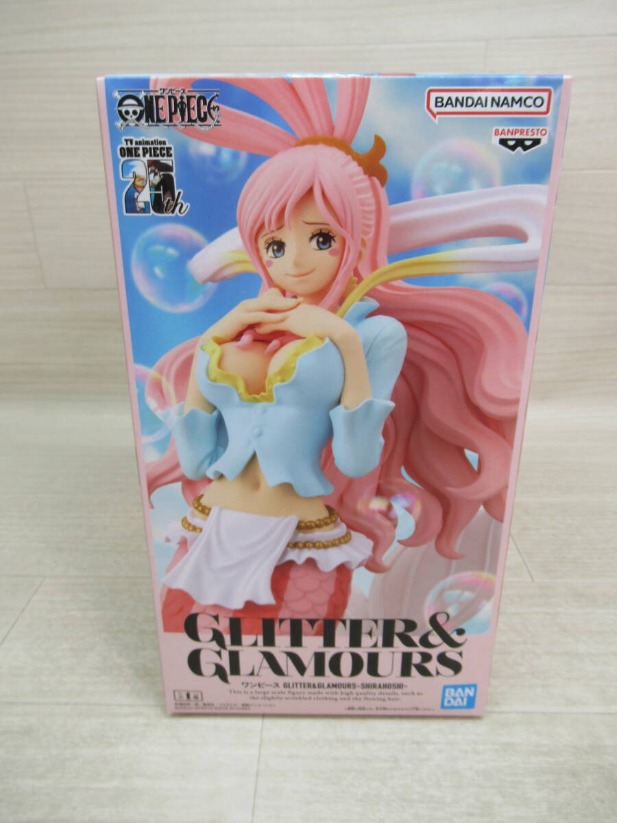 09/A411★ワンピース GLITTER&amp;GLAMOURS -SHIRAHOSHI- しらほし★フィギュア★しらほし姫★バンプレスト★ONE PIECE★プライズ★未開封品の1番目の画像