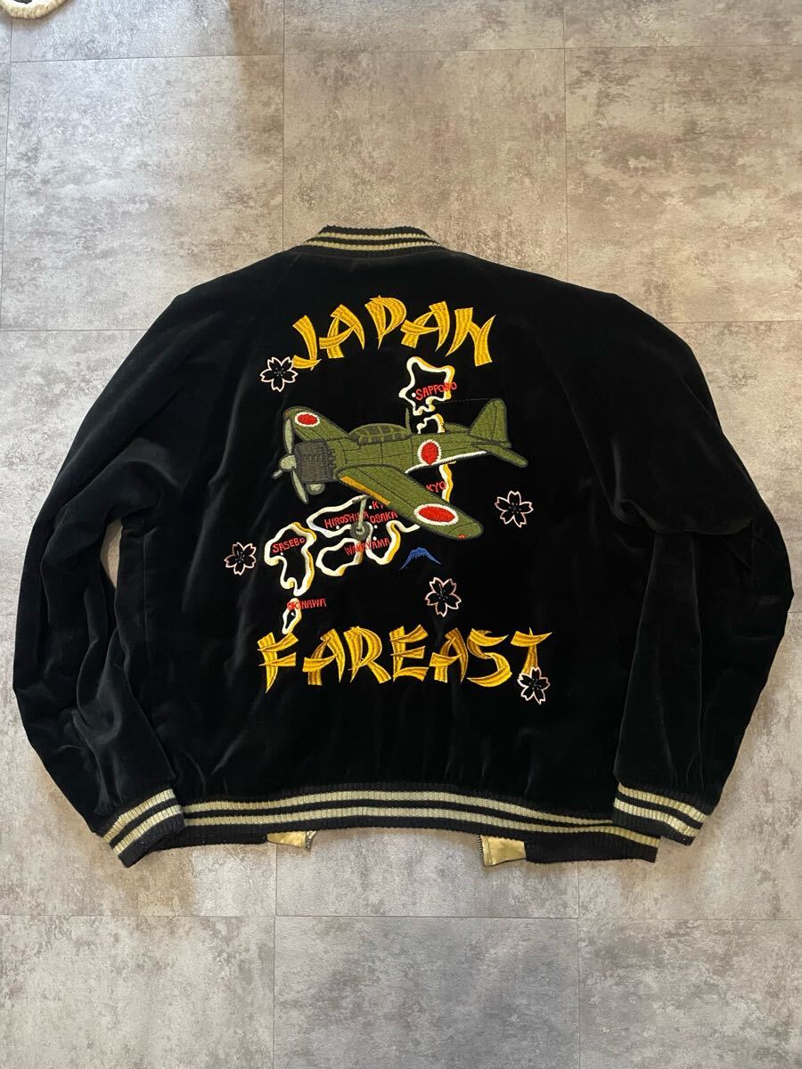 クロップドヘッズ【Cropped Heads】桜 零戦 JAPAN 和柄 豪華刺繍