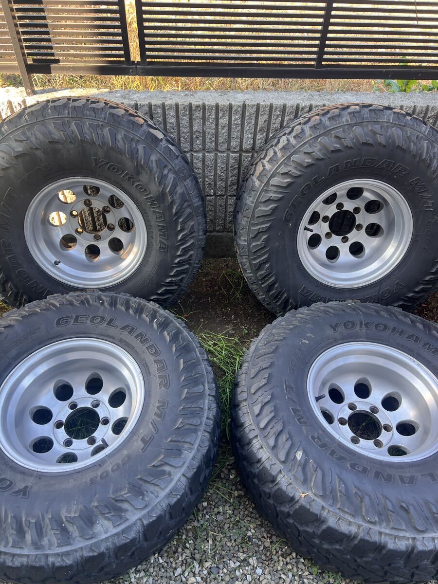 中古】美品 YOKOHAMA GEOLANDER M/T ヨコハマ ジオランダー M/T＋ 33