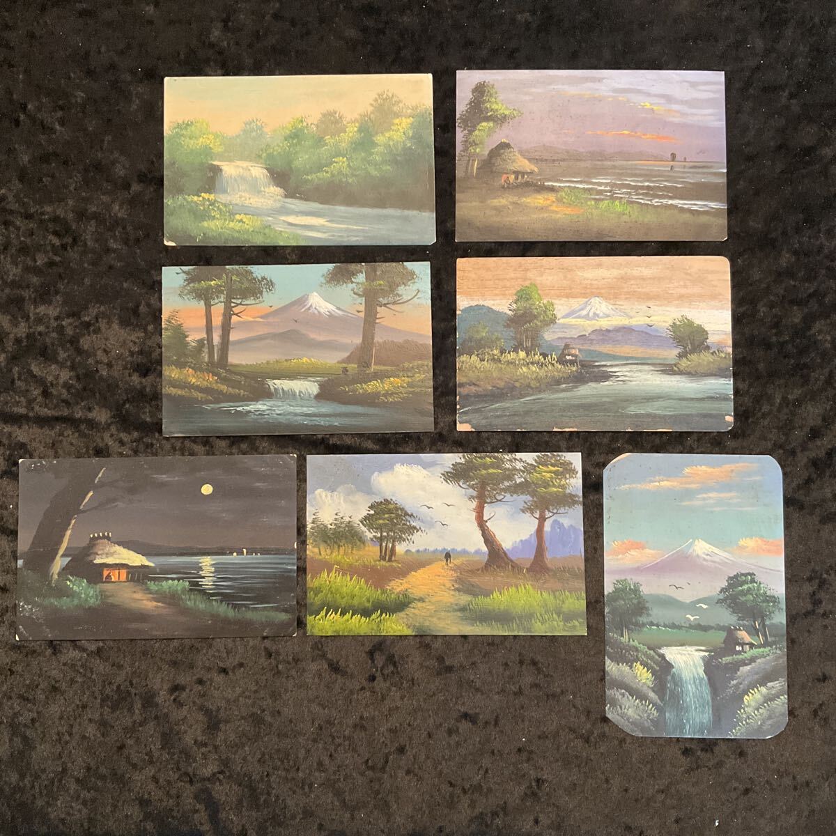 ☆ 【在銘：作家物】 サイン入り 般若 鬼 魔除け 直筆画 手描き 肉筆画