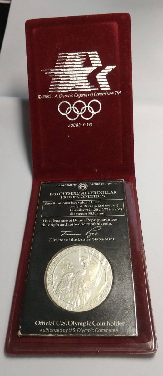 送料込み】コカコーラ ヨーヨー（1980年 LAロサンゼルスオリンピック