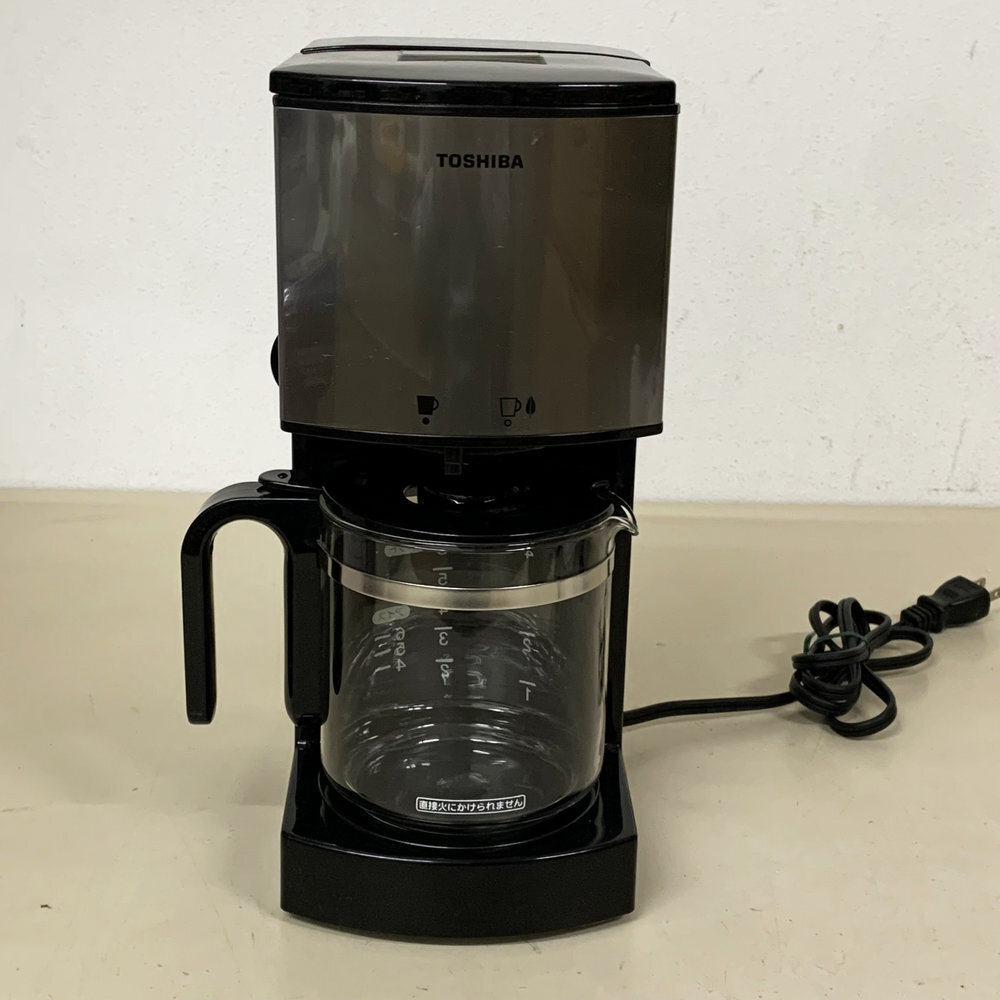 新品】TOSHIBA 東芝 コーヒーメーカー HCD-410 ドリップ式 0.53L 取扱