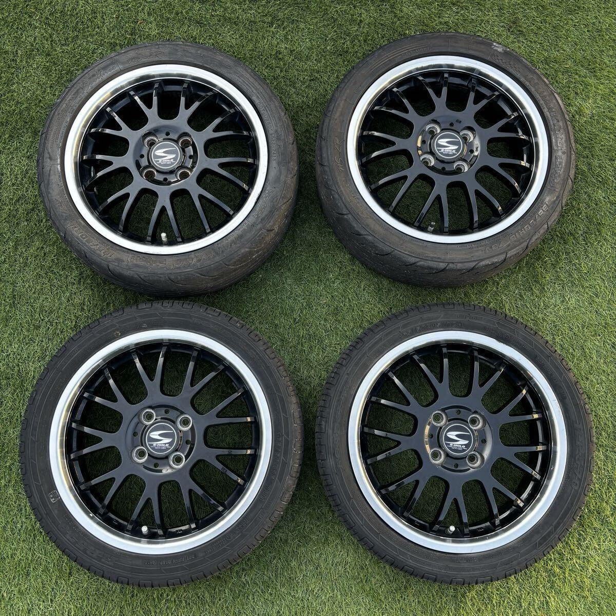 S-HOLD LAGUNA 15インチ 4本セット エスホールド ラグナの落札情報詳細 
