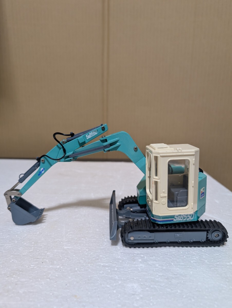 ◎中古品◎ミニカー『ハニックス・スーパーバックホー』S&B550 K-6