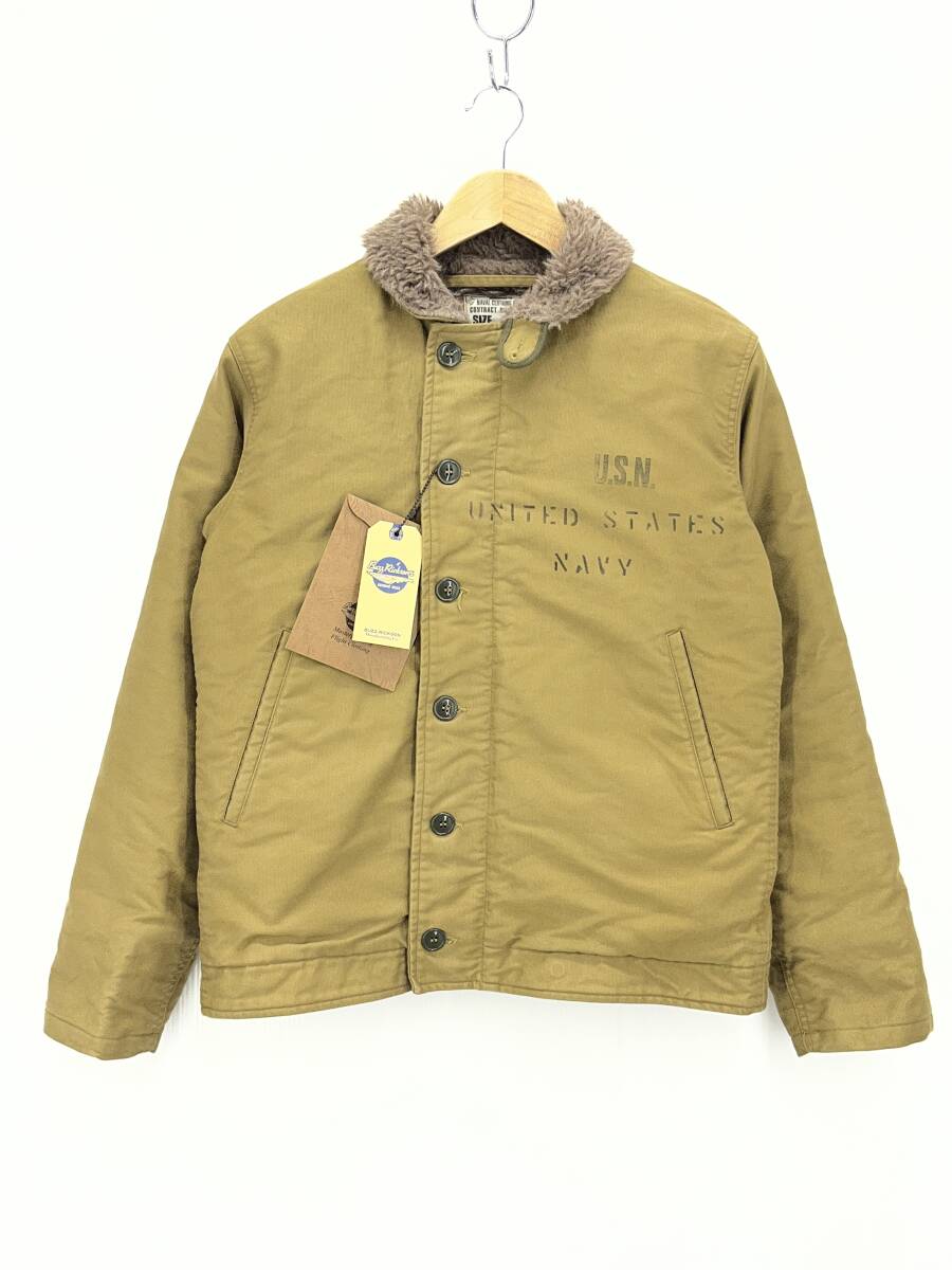 バズリクソンズN-1（N1）デッキジャケットサイズ36 パッチ ワッペン の
