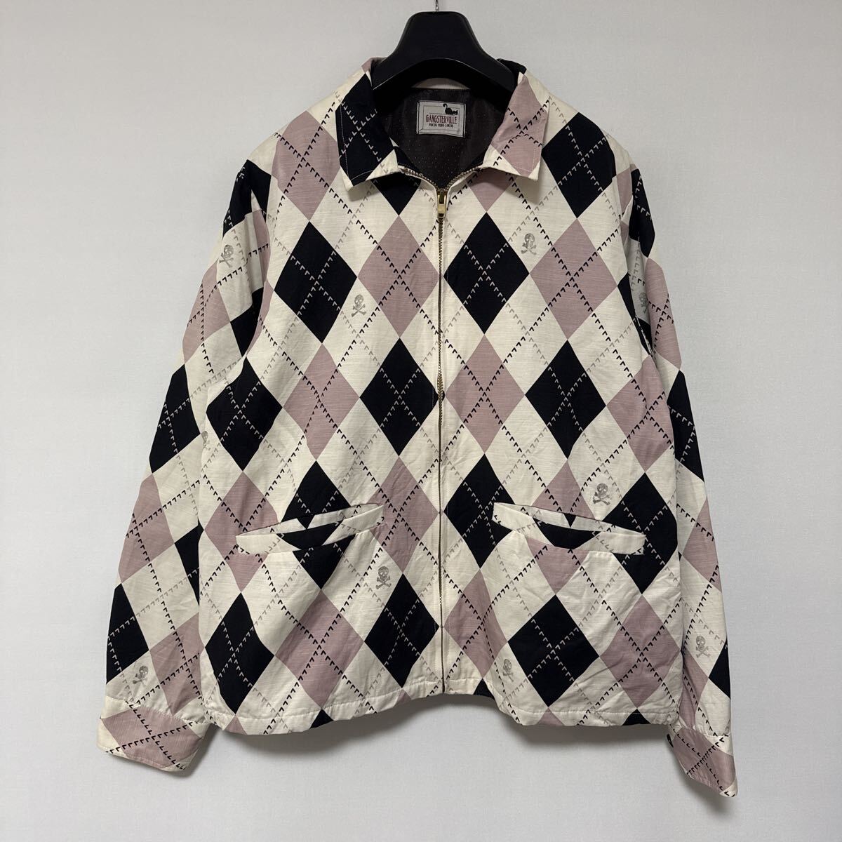 美品 名作 15 aw weirdo 落書き プリント カバーオール ジャケット M